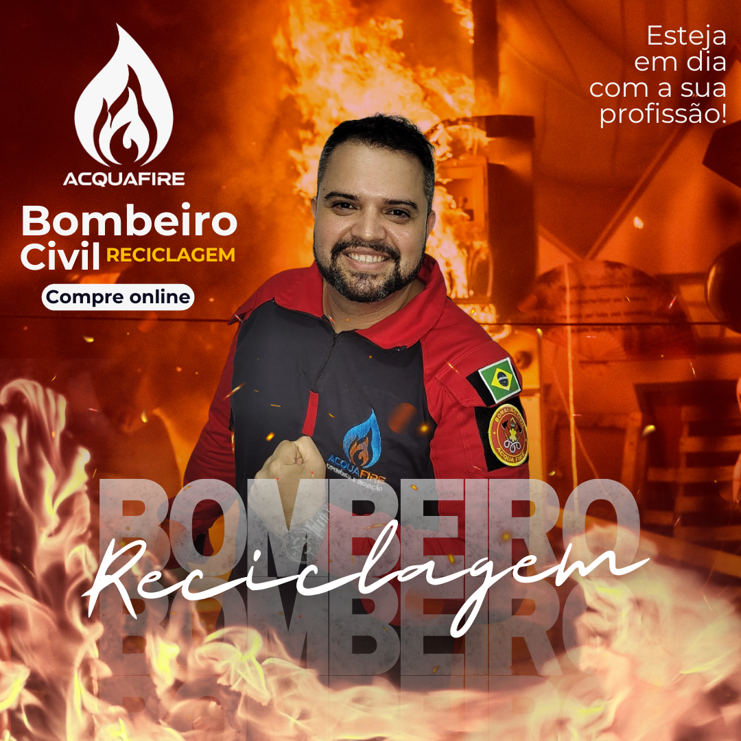 RECICLAGEM Bombeiro Civil - Híbrido - Acqua Fire Cursos