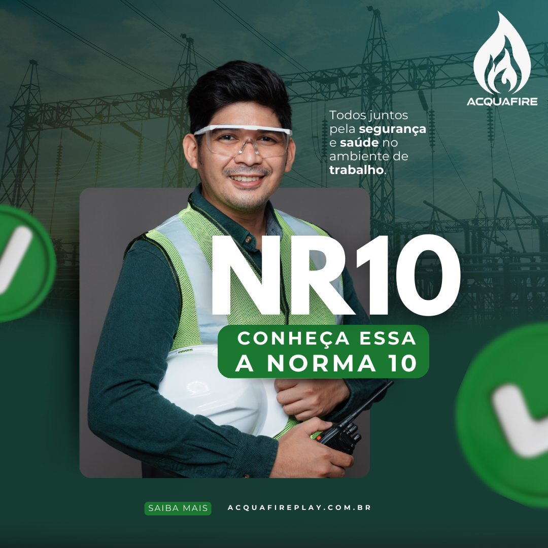 NR10 -  Instalações e Serviços com eletricidade. - Trabalho em Instalações Elétricas